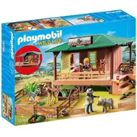 Playmobil Wild Life 70766 Rangerstation mit Tieraufzucht, Ab 4 Jahren
