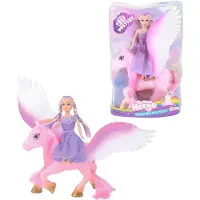 Toi-Toys Teenagerpuppe mit Pegasus - magisches Spielzeug für Kinder