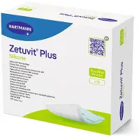 Zetuvit Plus Silicone steril 8x8 cm 10 St Kompressen