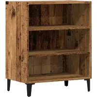 vidaXL Sideboard Altholz-Optik 57x35x70 cm Holzwerkstoff