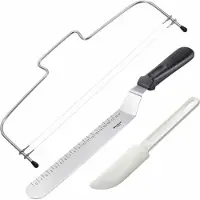 Westmark Tortenbodenteiler »Simplex-Duo«+Palette+Schaber im Set 3tlg., 716022E8