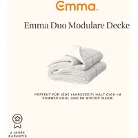 Emma Duo Modulare Decke 155x220 cm