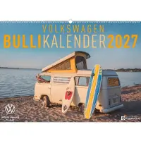 Sonstige Verlage Volkswagen Bulli Kalender 2027, ikonische Modelle aus verschiedenen Jahrzehnten, 70 x 50 cm