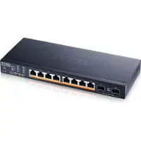 Zyxel XMG1915-10EP, Managed, L2, 2.5G Ethernet (100/1000/2500), Power over Ethernet (PoE), Rack-Einbau