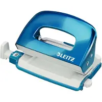Leitz Hulapparat Leitz Mini 2hul/10ark WOW blå