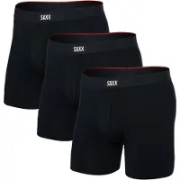 Saxx Vibe Xtra Brief Fly Boxershorts 3 Einheiten