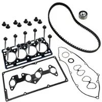 BESTPRICE Dichtungssatz, Zylinderkopf + Schraubensatz [Hersteller-Nr. 10701058] für Renault