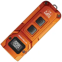 Nitecore TUP2 Alloy Orange, aufladbare Taschenlampe Schlüsselanhänger, 1200 Lumen
