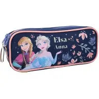Vadobag Frozen II Louder Than Love, Weiches Federmäppchen, Mehrfarbig, Muster, Mädchen, Reißverschluss, Kind