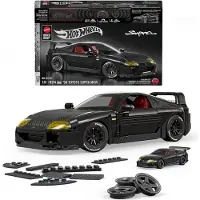 Hot Wheels Brick Shop Hot Wheels ’94 Toyota Supra MKIV-Bauspielzeugset (824 Teile), für Sammler, Bausatz, 10 Jahr(e), Kunststoff, 824 Stück(e), 1,57 kg