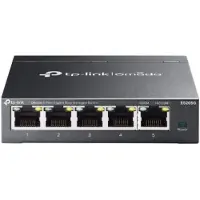 TP-LINK Omada ES205GP, Managed, Gigabit Ethernet (10/100/1000), Power over Ethernet (PoE), Wandmontage