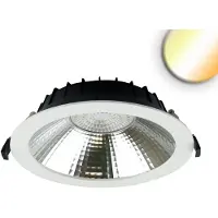 ISOLED LED Downlight Reflektor 12W, 60°, 150lm/W, UGR19, Colorswitch 3000/4000/6000K, dimmbar