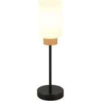 Globo Tischlampe Rowena Schwarz