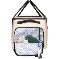 Cabaia Reisetasche mit Laptopfach Explorer Essentials Duffle Bag Cap Breton beige
