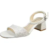 Buffalo Damen Komfort Sandalen Lucy Shie Hochzeit 1291549 Weiß