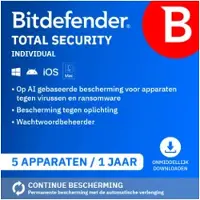 Bitdefender Total Security | 3 Geräte | 1 Jahr
