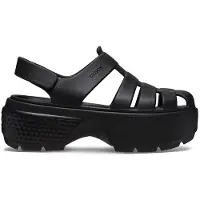 Crocs Clog Unisex Happy Socks Stomp Black Teal-Schuhgröße 41 - 42