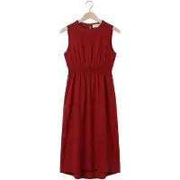 MSCH Copenhagen Damen Kleider Mschdaria Sl Dress - Bordeaux - Größe XS