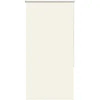 vidaXL Verdunkelungsrollo Cremeweiß 75x130cm Stoffbreite 70,7 cm