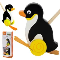 Viga 2043673 Toys - Schiebespielzeug - Pinguin