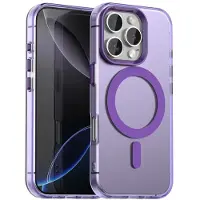 Techsuit - CandyCase MagSafe Schutzhülle für iPhone 16 Pro - lila