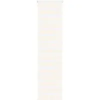 vidaXL Doppelrollo Marmorbeige 65x230 cm Stoffbreite 60,9 cm Polyester