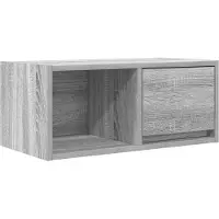 vidaXL TV-Schrank Grau Sonoma 60x31x25,5 cm Holzwerkstoff