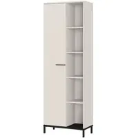 Germania Aktenschrank "GW-Rovigo, mit offenem Regal", braun (kaschmir), B:64cm H:190cm T:34cm, Holzwerkstoff, Metall, Schränke, Aktenschrank, spiegelverkehrt montierbar, Höhe 190 cm, Made in Germany