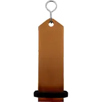 Combicraft Bumerang Hotelschlüsselanhänger Bronze, 100x30 mm - 5 Stück