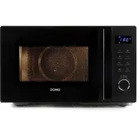 Domo DO22301C, Arbeitsplatte, Grill-Mikrowelle, 23 l, 900 W, Eingebautes Display, LED