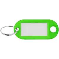 Combicraft Schlüsseletikett 48x22mm Grün- 100 Stück