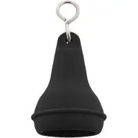 Combicraft Hotelschlüsselanhänger Mayfair mit offenem Boden 41x70mm Schwarz - 10 Stück