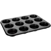 Vogue antihaftbeschichtete Muffinform 12 Muffins