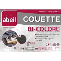 Big Buy Cooking Abeil Bettbezug Weiß Grau Weiß/Grau 350 g/m² 200 x 200 cm
