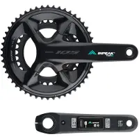 Inpeak Twin2 Dura-ace Fc-r9200 Kurbelgarnitur Mit Leistungsmesser