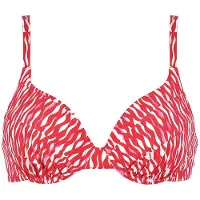 Naturana Badmode Gemoldefer Bikini BH Dames | Grösse: 38B | Farbe: Rot/Pink