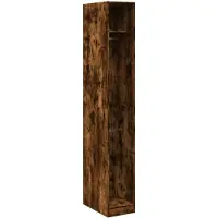 vidaXL Kleiderschrank Räuchereiche 30x50x200 cm Holzwerkstoff
