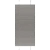 vidaXL Plissee Anthrazit 55x100 cm Stoffbreite 54,4 cm Polyester