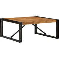 vidaXL Couchtisch 80x80x35 cm Massivholz Akazie