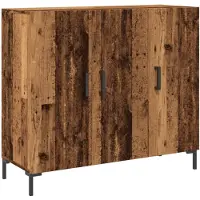 vidaXL Sideboard Altholz-Optik 90x34x80 cm Holzwerkstoff