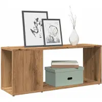 vidaXL TV-Schrank Artisan-Eiche 80x24x32 cm Holzwerkstoff