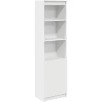 vidaXL Highboard Weiß 50x35x180 cm Holzwerkstoff