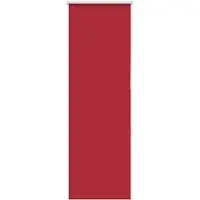 vidaXL Verdunkelungsrollo Rot 60x130 cm Stoffbreite 55,7 cm Polyester