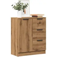vidaXL Sideboard Artisan-Eiche 60x30x70 cm Holzwerkstoff