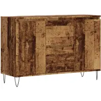 vidaXL Sideboard Altholz-Optik 101,5x35x70 cm Holzwerkstoff