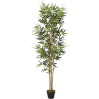 vidaXL Bambusbaum Künstlich 368 Blätter 80 cm Grün
