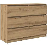 vidaXL Sideboard Artisan-Eiche 100x35x76 cm Holzwerkstoff