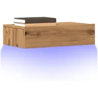 vidaXL TV-Schränke mit LED-Leuchten 2 Stk. Artisan-Eiche 60x35x15,5 cm