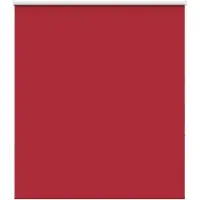 vidaXL Verdunkelungsrollo Rot 140x150cm Stoffbreite 136,6cm Polyester