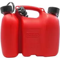 Hünersdorff Kombikanister 3 + 1,5 l rot für Kraftstoff und Kettenöl ( 562410 )